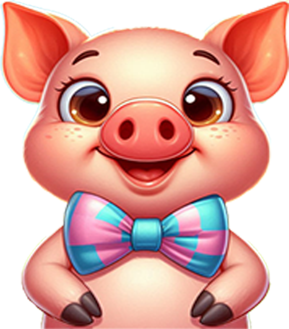 Helper Cartoon - Pig